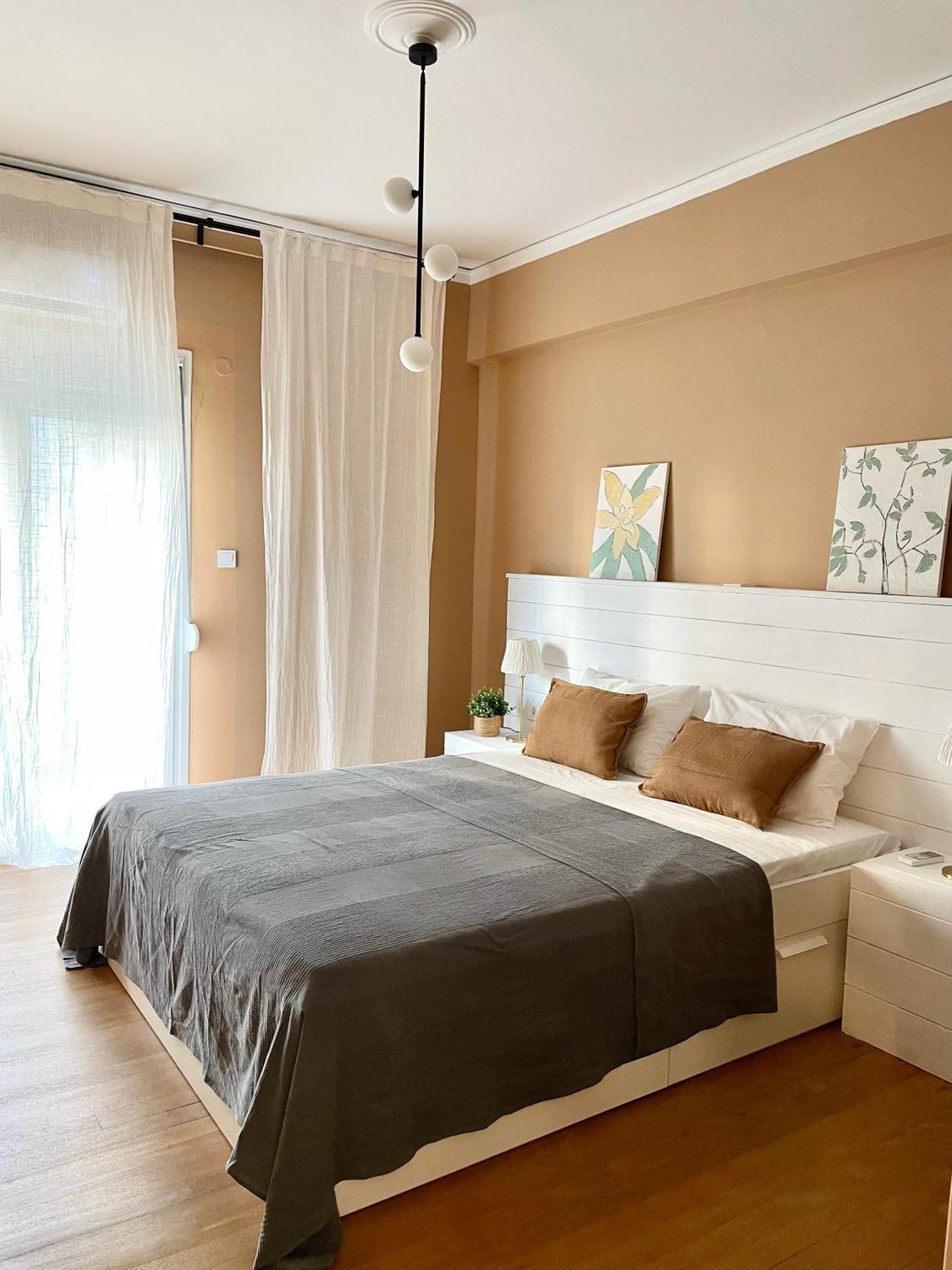 Comfy And Spacious Two Bedroom Apartment With Balcony Athen Exterior foto